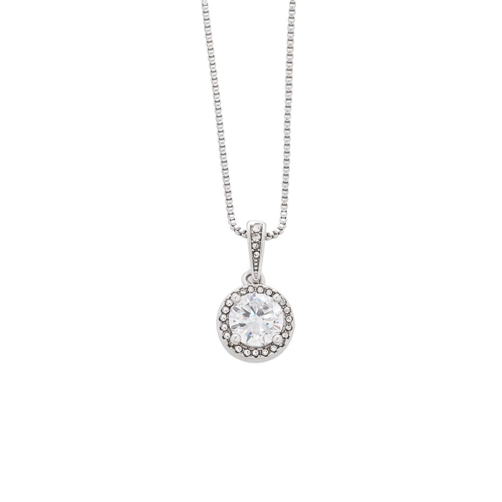 Eternal Hope Necklace for Mom – Heartfelt “You Hold My Moon” Gift