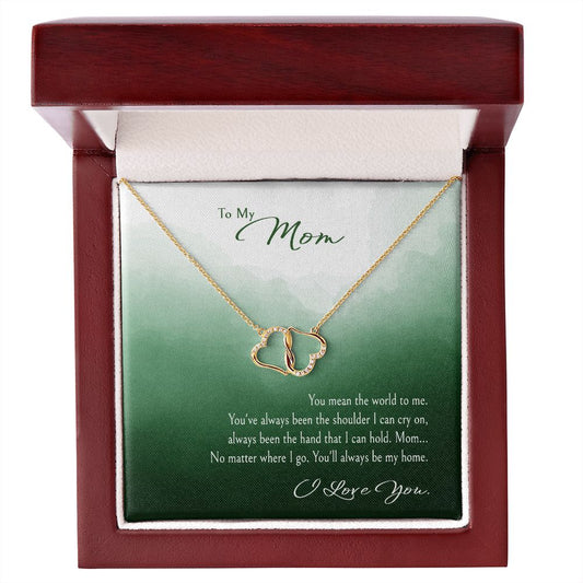 "A GIFT FOR A MOM" Everlasting Love Necklace -